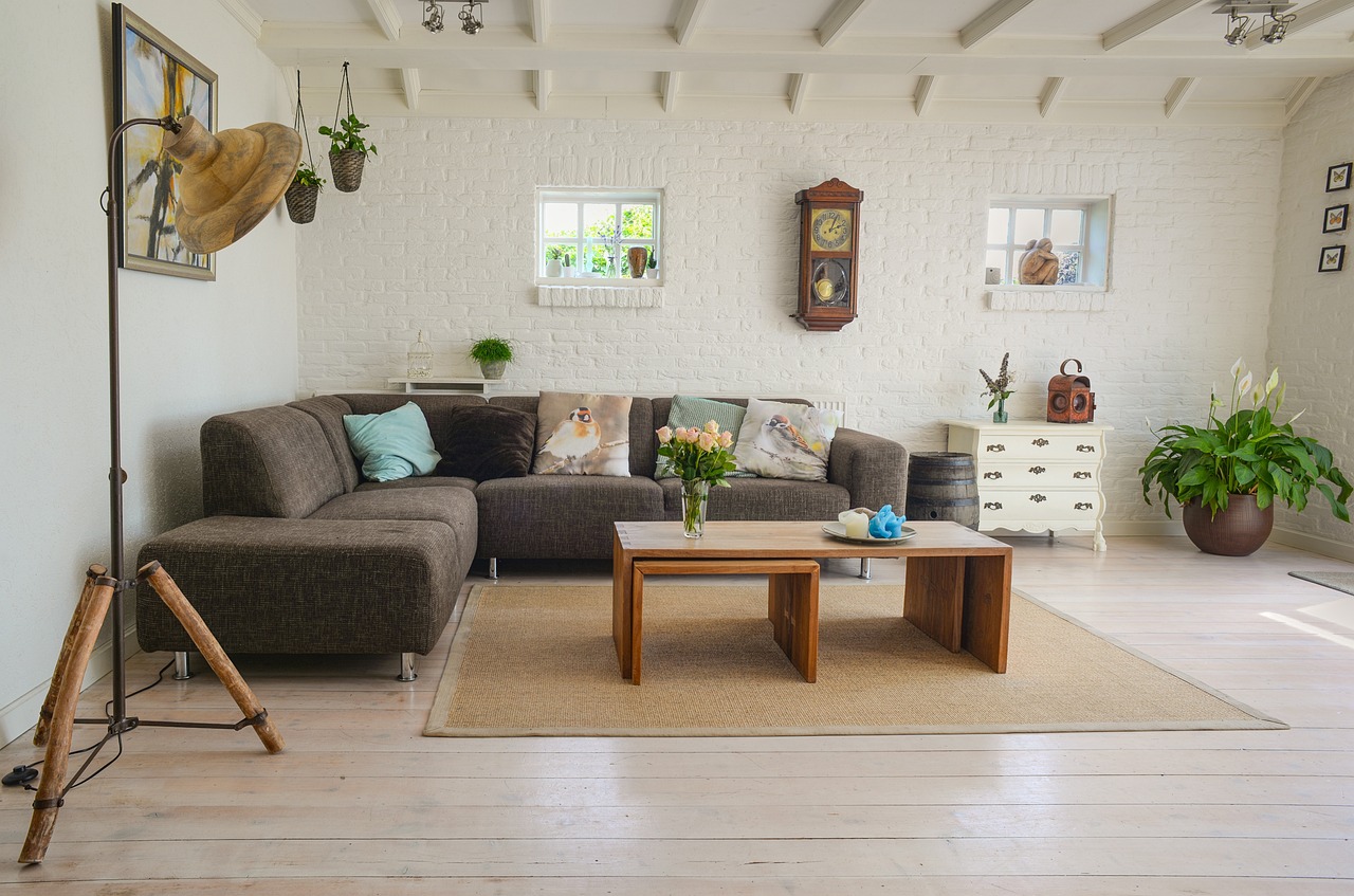 Moderne lamp met circusachtige patronen.